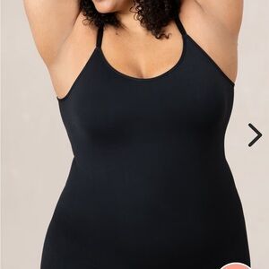 Shapermint Black Fitted Camisole Shapewear